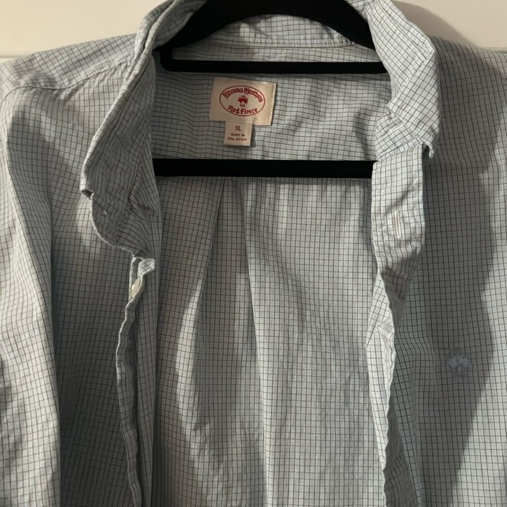 Brooks Brothers Red Fleece Button Down Shirt